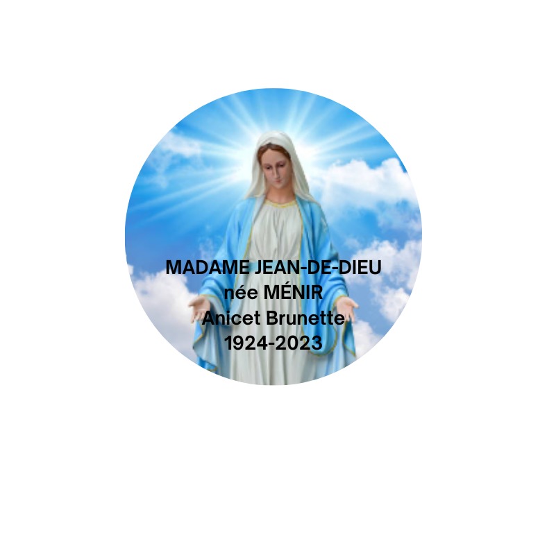 Photo d’Anicet Brunette JEAN-DE-DIEU