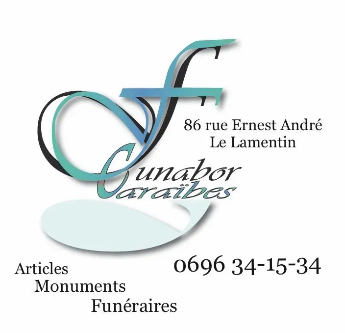 Logo Funabor Caraïbes, monuments funéraires au Lamentin, 0696 34-15-34.